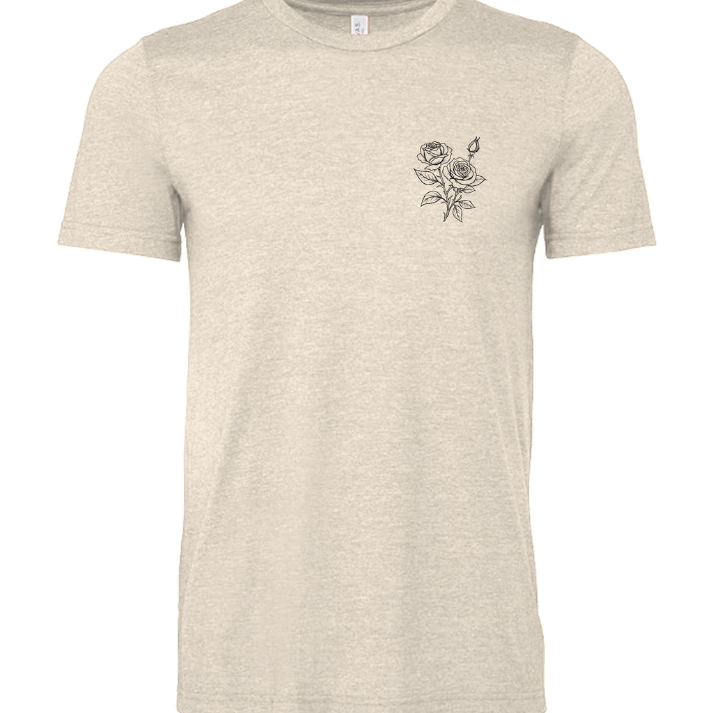 Heather Natural - 3001CVC - FRONT